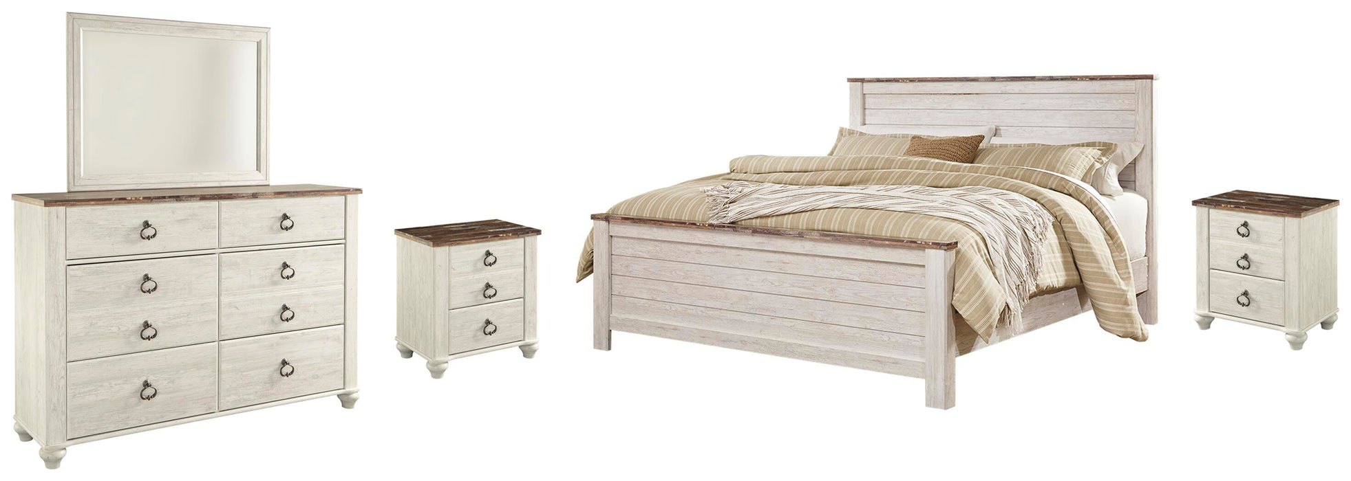Willowton Bedroom Set - homePLUS (Binghamton, NY)
