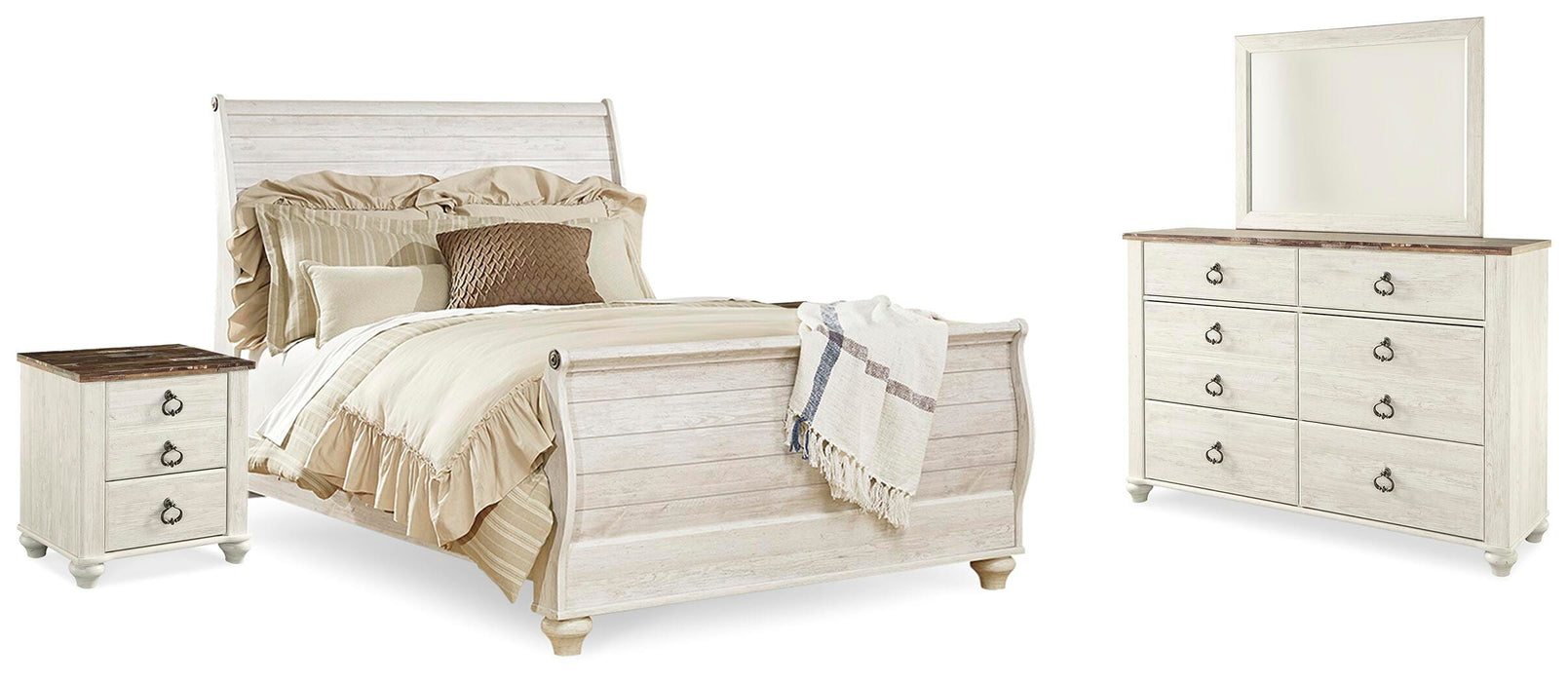 Willowton Bedroom Set - homePLUS (Binghamton, NY)