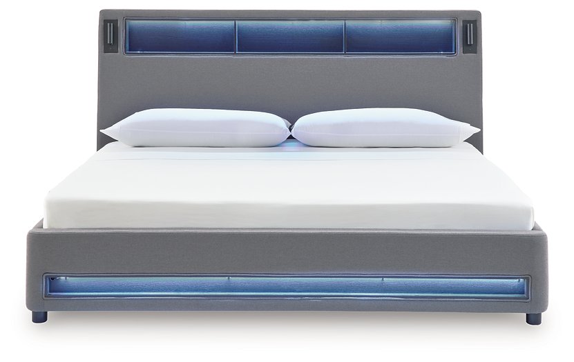 Verishaw Upholstered Bed - homePLUS (Binghamton, NY)