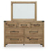 Ridgester Dresser and Mirror - homePLUS (Binghamton, NY)