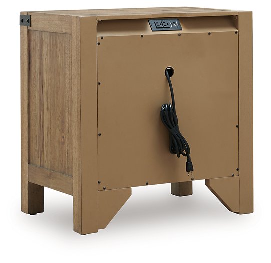 Ridgester Nightstand - homePLUS (Binghamton, NY)