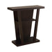 Evanna 2-shelf Console Table Cappuccino - homePLUS (Binghamton, NY)