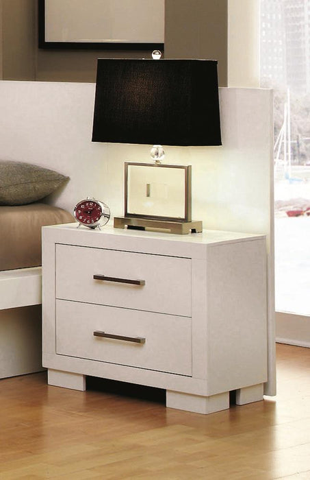 Jessica Nightstand Panels White (Set of 2) - homePLUS (Binghamton, NY)