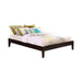 Hounslow California King, E.King, & Queen Universal Platform Bed Cappuccino - homePLUS (Binghamton, NY)