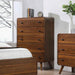 Robyn 5-drawer Chest Dark Walnut - homePLUS (Binghamton, NY)