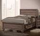 Kauffman California King, E.king, & Queen Panel Bed Washed Taupe - homePLUS (Binghamton, NY)