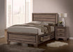 Kauffman California King, E.king, & Queen Panel Bed Washed Taupe - homePLUS (Binghamton, NY)