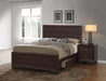 Kauffman California King, Eastren King, & Queen Panel Bed Dark Cocoa - homePLUS (Binghamton, NY)