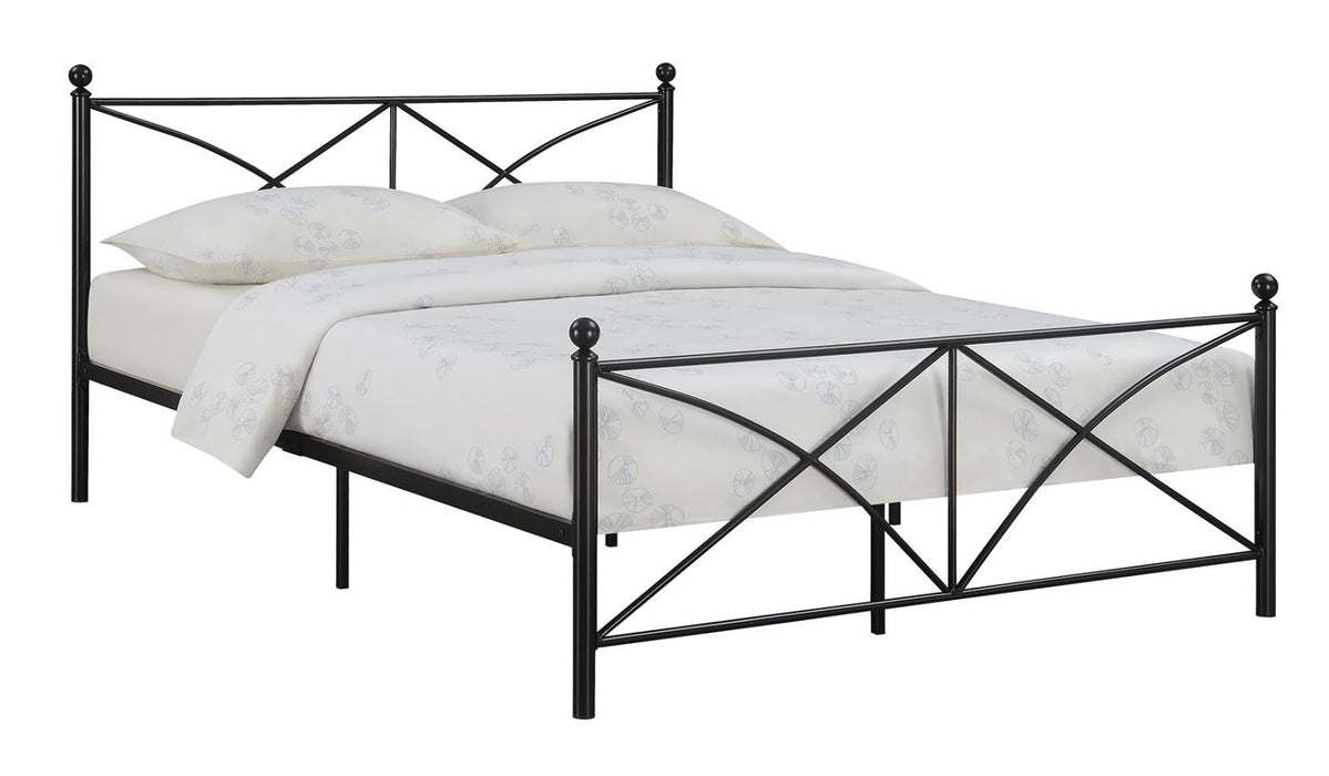 Hart Queen Platform Bed Black