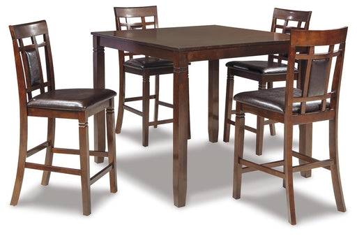 Bennox Counter Height Dining Table and Bar Stools (Set of 5) - homePLUS (Binghamton, NY)