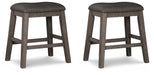 Caitbrook Counter Height Upholstered Bar Stool - homePLUS (Binghamton, NY)