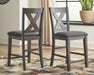 Caitbrook Counter Height Upholstered Bar Stool - homePLUS (Binghamton, NY)
