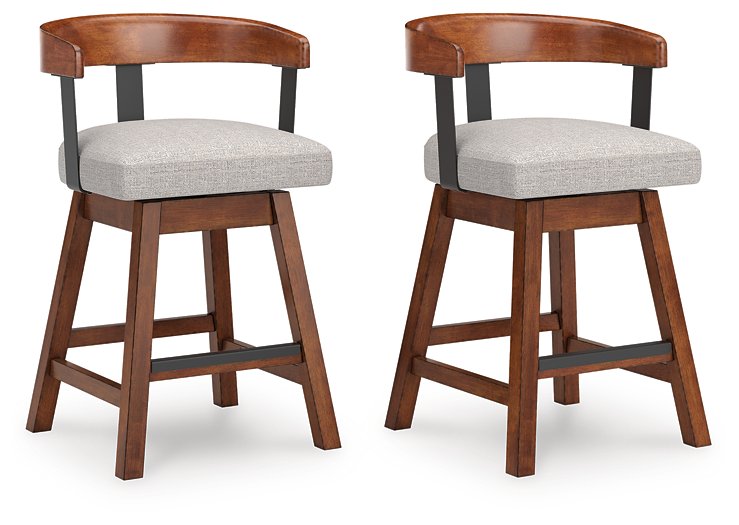 Ralene Counter Height Barstool (Set of 2) - homePLUS (Binghamton, NY)
