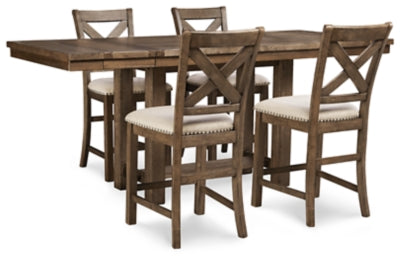 Moriville Counter Height Dining Set - homePLUS (Binghamton, NY)