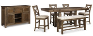 Moriville Counter Height Dining Set - homePLUS (Binghamton, NY)