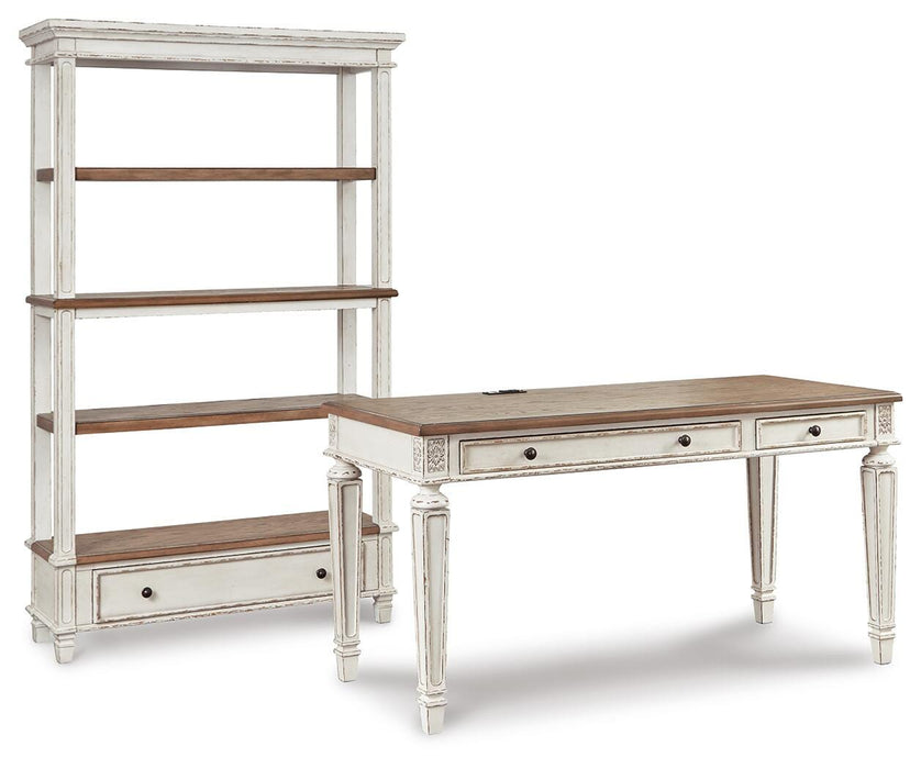 Realyn Home Office Set - homePLUS (Binghamton, NY)