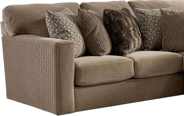 Jackson Furniture Carlsbad LSF Section in Carob image