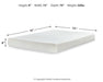 Chime 8 Inch Memory Foam Mattress in a Box - homePLUS (Binghamton, NY)