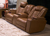 Gruaro Power Reclining Loveseat with Console - homePLUS (Binghamton, NY)