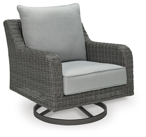 Elite Park Outdoor Swivel Lounge with Cushion - homePLUS (Binghamton, NY)