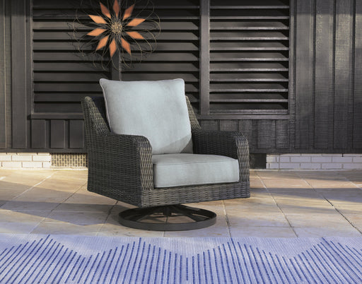 Elite Park Outdoor Swivel Lounge with Cushion - homePLUS (Binghamton, NY)