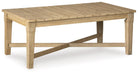 Carter Hall Outdoor Coffee Table - homePLUS (Binghamton, NY)
