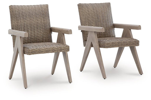Cliff Trails Outdoor Arm Chair (Set of 2) - homePLUS (Binghamton, NY)