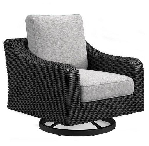 Beachcroft Outdoor Swivel Lounge with Cushion - homePLUS (Binghamton, NY)