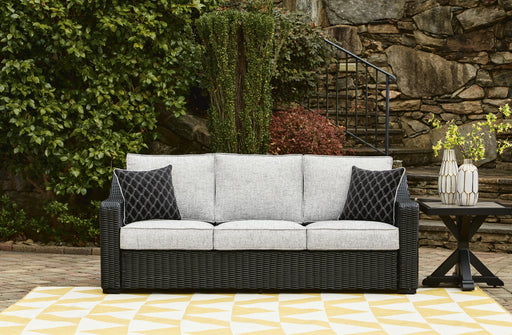 Beachcroft Outdoor Sofa with Cushion - homePLUS (Binghamton, NY)