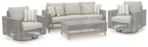 Seton Creek Outdoor Upholstery Set - homePLUS (Binghamton, NY)