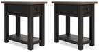 Tyler Creek End Table Set - homePLUS (Binghamton, NY)