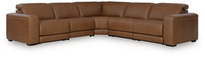 Magic Man 5-Piece Power Reclining Sectional - homePLUS (Binghamton, NY)