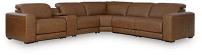 Magic Man 5-Piece Power Reclining Sectional - homePLUS (Binghamton, NY)