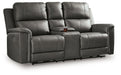 Bleckley Power Reclining Loveseat with Console - homePLUS (Binghamton, NY)