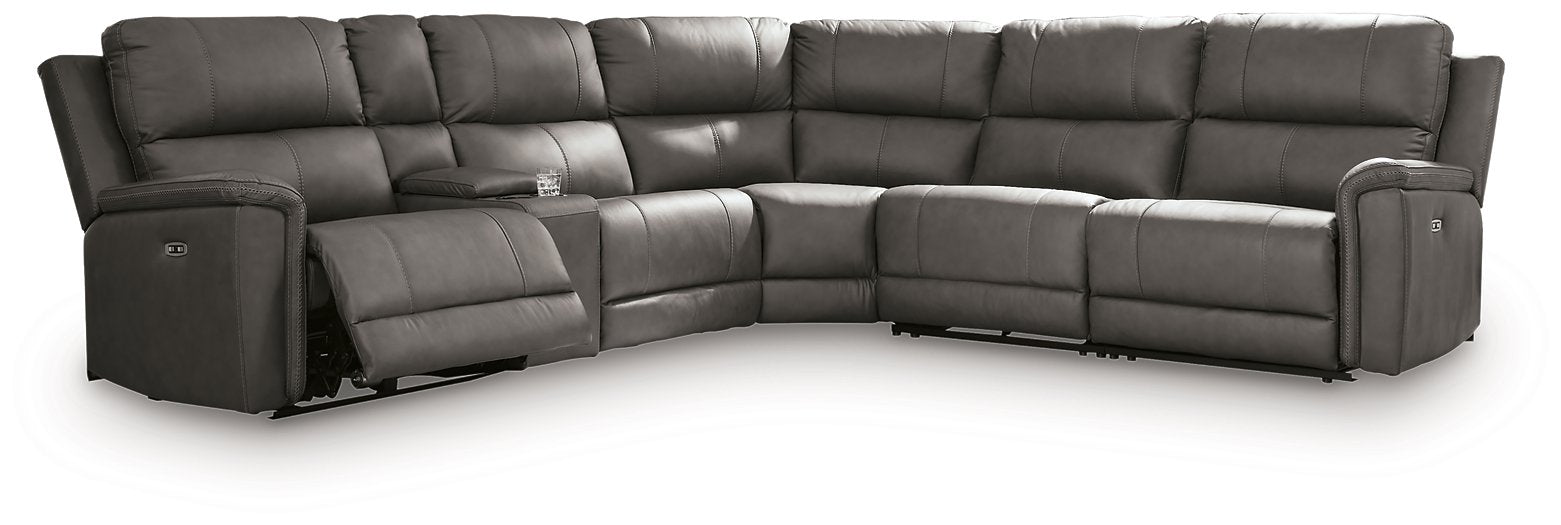 Bleckley Power Reclining Sectional - homePLUS (Binghamton, NY)