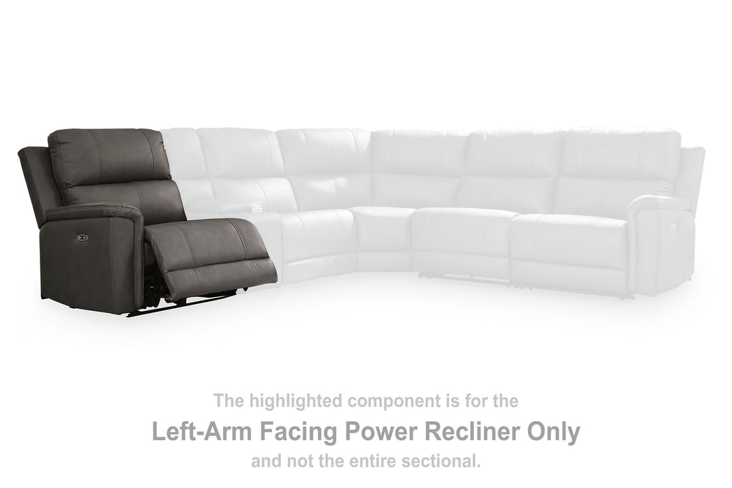 Bleckley Power Reclining Sectional - homePLUS (Binghamton, NY)