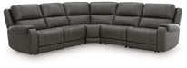 5Z - Pittson Power Reclining Sectional - homePLUS (Binghamton, NY)
