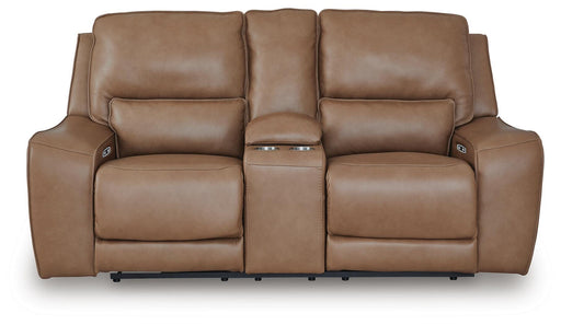 DeepWakes Power Reclining Loveseat with Console - homePLUS (Binghamton, NY)