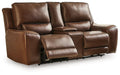 DeepWakes Power Reclining Loveseat with Console - homePLUS (Binghamton, NY)