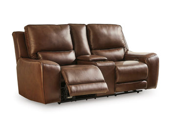 DeepWakes Power Reclining Loveseat with Console - homePLUS (Binghamton, NY)