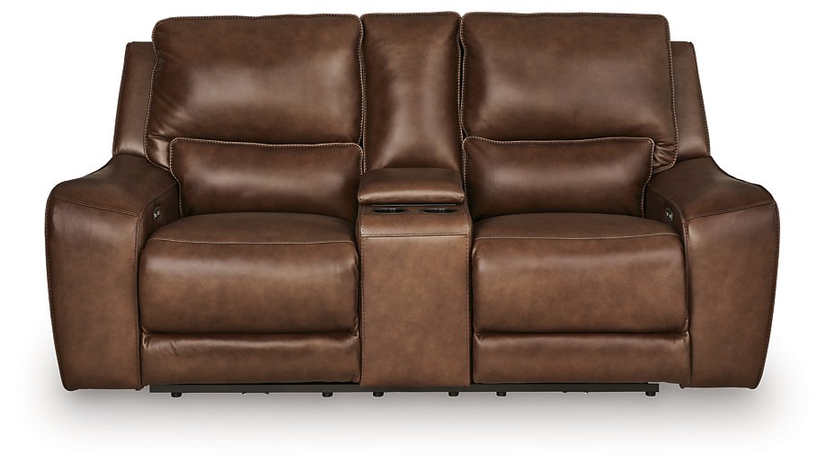 DeepWakes Power Reclining Loveseat with Console - homePLUS (Binghamton, NY)
