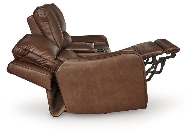 DeepWakes Power Reclining Loveseat with Console - homePLUS (Binghamton, NY)