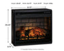 Entertainment Accessories Electric Infrared Fireplace Insert - homePLUS (Binghamton, NY)