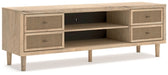 Cielden 72" TV Stand with Electric Fireplace - homePLUS (Binghamton, NY)