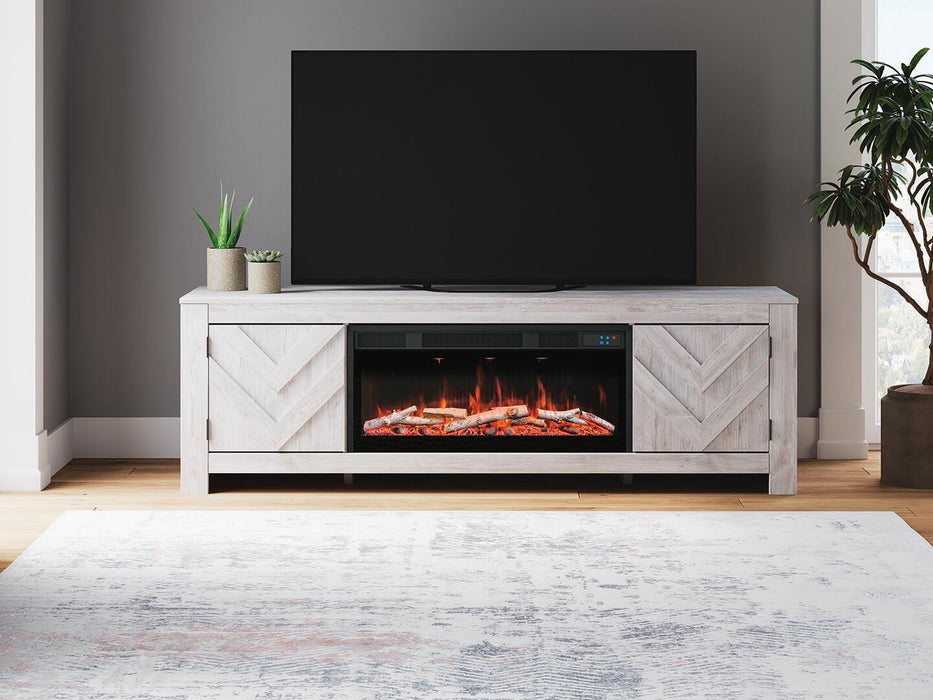 Cayboni 71" TV Stand with Electric Fireplace - homePLUS (Binghamton, NY)