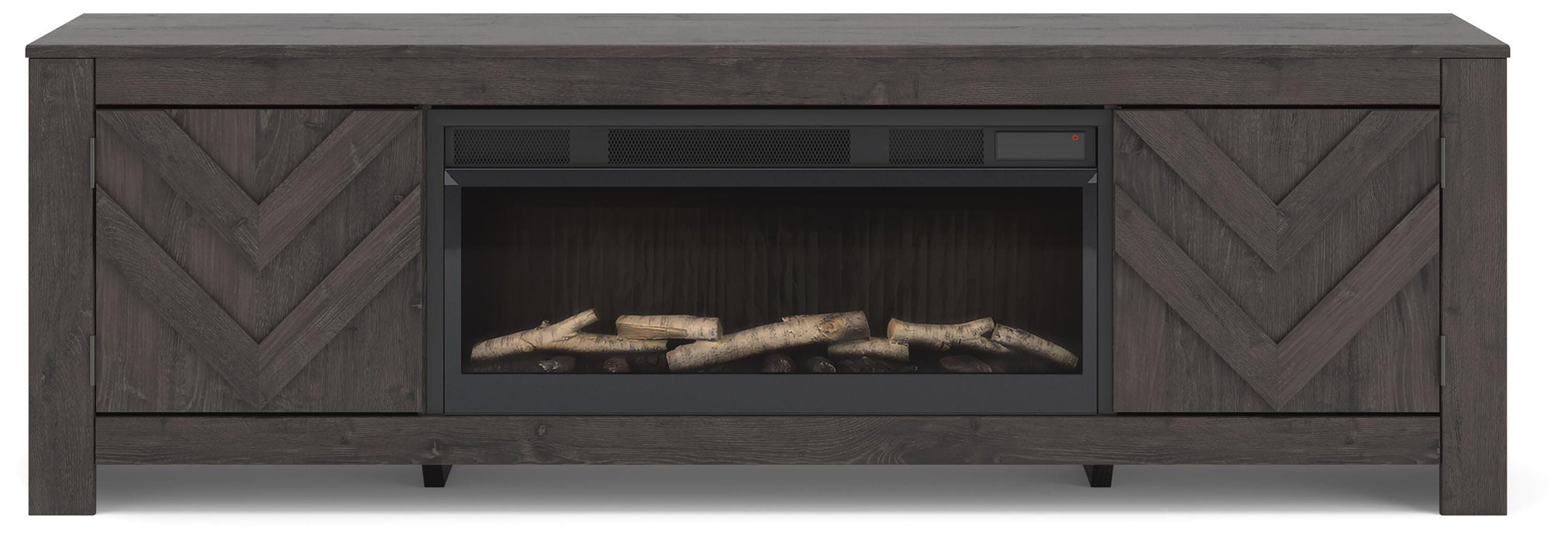 Cayboni 71" TV Stand with Electric Fireplace - homePLUS (Binghamton, NY)