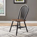 Carolina Crossing Windsor Side Chair- Black image