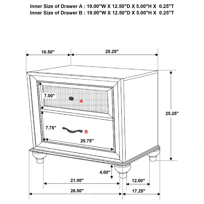 Barzini Bedroom Set