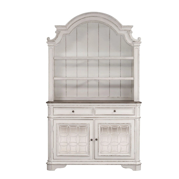 Magnolia Manor Hutch in Antique White image