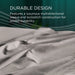 TEMPUR-Adapt Luxe Egyptian Cotton Sheets Sheet Set - homePLUS (Binghamton, NY)